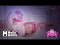 HelloHome Disney Princess Carriage Toddler Bed