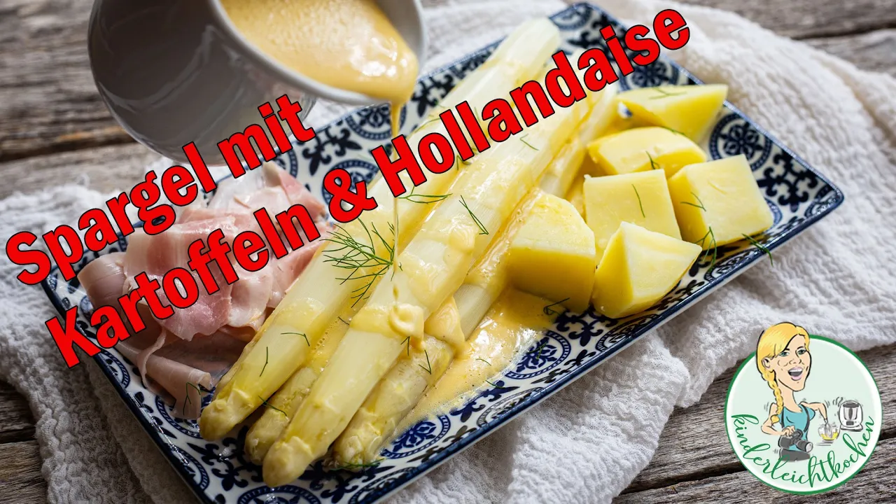 REZEPT: Spargel mit Sauce Hollandaise | Schnell & einfach 😉. 