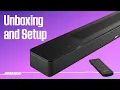 Bose Smart Soundbar - Unboxing and Setup