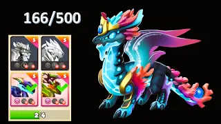 2nd Homala dragon 166 piece-Dragon Mania legends open today 210 ancient chest