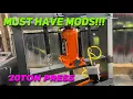 4 CHEAP DIY MODS YOU NEED FOR YOUR HARBOR FRIEGHT PRESS