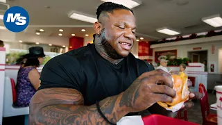 5,417 Calorie Bodybuilding Refeed Diet | Tonio Burton