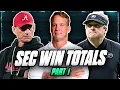 SEC Win Totals Part 1 Alabama Georgia LSU MORE Jayden Daniels Is Making A HUGE Mistake