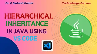 HIERARCHICAL INHERITANCE IN JAVA USING VS CODE