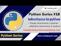 Inheritance in python Types of Inheritance Single level and Multiple Inheritance in python