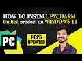 Easiest Way to Install PyCharm on Windows 2025 Phycharm installation in Tamil