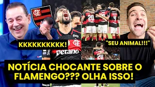 KKKKKKK! "VÃO TER QUE ATURAR! O FLAMENGO ESTÁ..." OLHA qual NOTÍCIA GEROU UM DEBATE HILÁRIO!