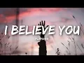Download Lagu FLETCHER - I Believe You (Lyrics / Lyrics Video)