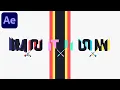 Text Slice Animation in After Effects - After Effects Tutorial No Plugins