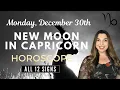 Capricorn New Moon Horoscope for ALL 12 SIGNS December 30th 2024