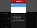 Accordion Expand Collapse HTML CSS JAVASCRIPT