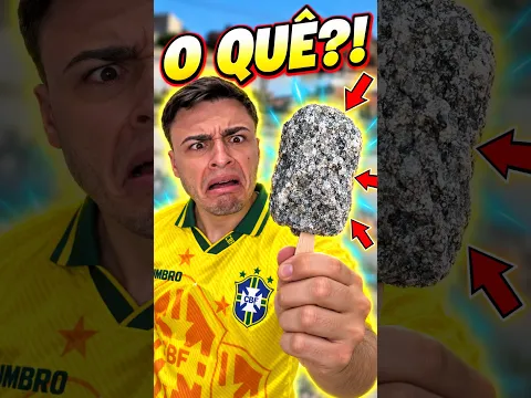 Que tipo de GASTRONOMIA é essa? 🪨👀 #curiosidades #humor #comedia