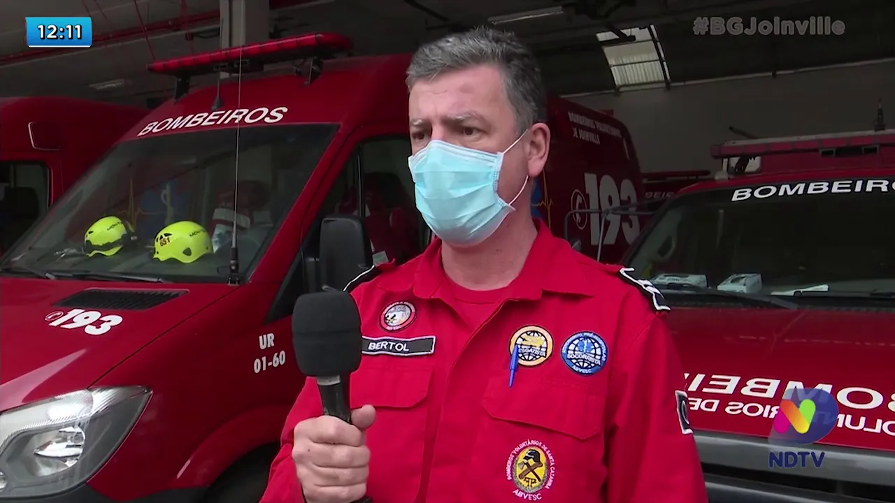 Duas pessoas ficam feridas em acidente na Serra Dona Francisca