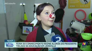 Joinville recebe feira com 28 trabalhos de estudantes do programa Trilhas da Educação