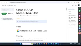 Cloud SQL for MySQL Qwik Start Lab Solution Google Cloud Arcade 2025