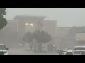 Strong storm in Denton Texas with strong winds and small hail sept 5 2025