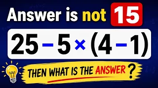 BODMAS Math Challenge || Can you solve this tricky math problem?😱