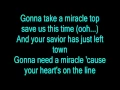 Download Lagu Bon Jovi - Miracle (with lyrics)
