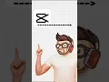 Make line animations in capcut