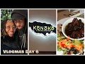 Vlogmas Day 6 Date Night At Konoko Jamaican Restaurant Full Experience Review 12 Days of Vlogmas