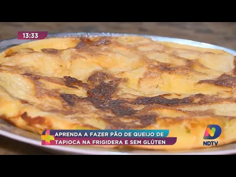 Aprenda a fazer pão de queijo de tapioca na frigideira e sem glúten