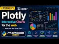 Lesson 13 - Plotly Interactive Charts for the Web Python Packages Series Uplatz