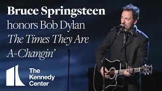 Download The Times They Are A-Changin' (Bob Dylan Tribute) - Bruce Springsteen - 1997 Kennedy Center Honors MP3