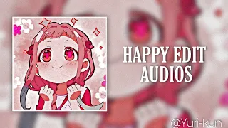 Download Happy/Cute edit audios that will make your day better! (≧◡≦) 💃🛐 MP3