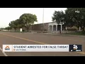 Former Howell Middle Student arrested for false threat
