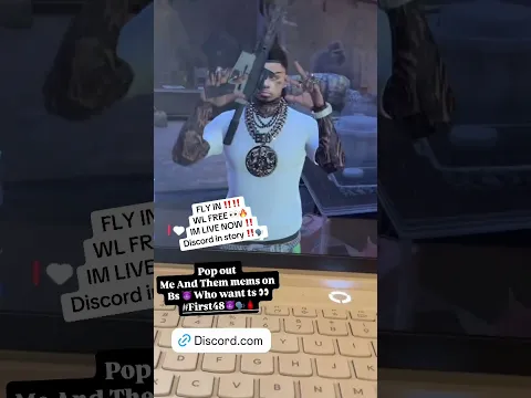 LIVE NOW ON TIK TOK FLY IN NOW #SHUGGALANDRP 😈🍭🗣️🩸