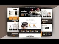Responsive Cake Shop web design HTML CSS JS