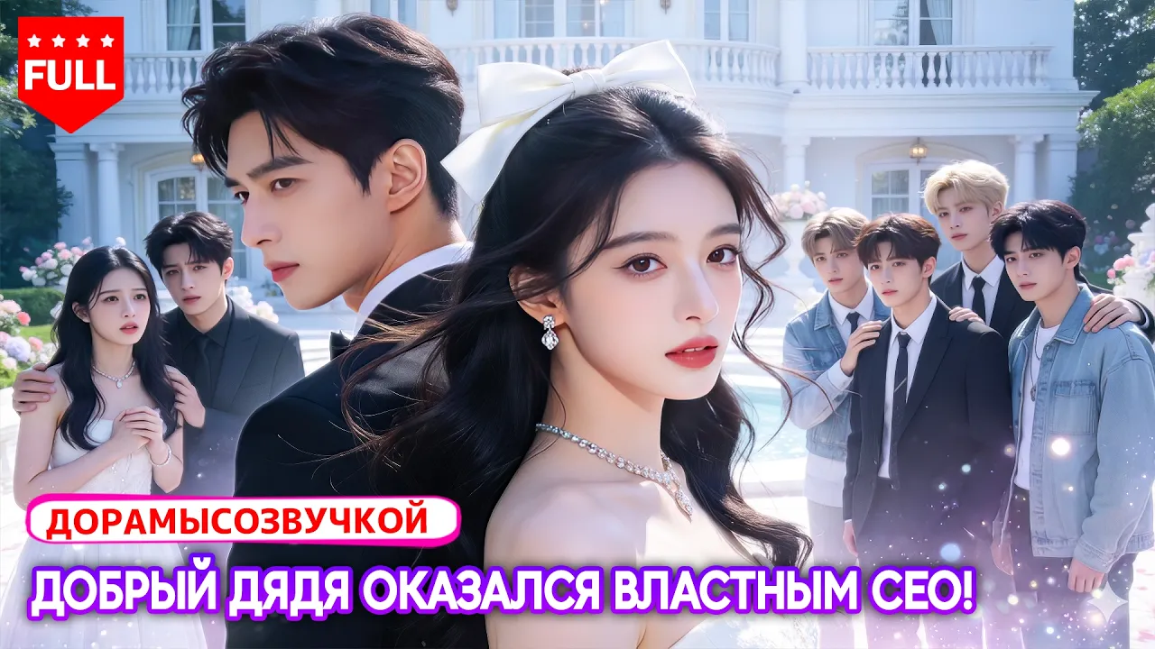 【pусская oзвучка】Она думала, что он её добрый дядя… Но на самом деле это властный CEO 😱!? poster