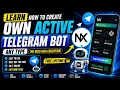 How To Create Telegram Bot Using AI FREE Lifetime Hosting