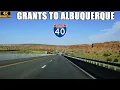 Interstate 40 East Grants to Albuquerque New Mexico
