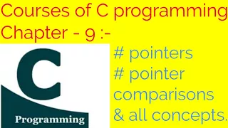 know 9 pointers and all concepts co C programming SA courses9