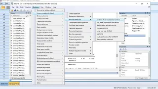 Stata ANOVA