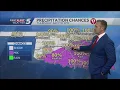 Snow moving into Oklahoma Thursday morning