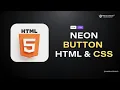 Create a Neon Glowing Button with HTML CSS Quick Tutorial for Beginners