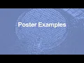 Poster Design and Presentation Workshop