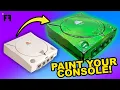 PAINTING a Sega Dreamcast DIY Console Customization GUIDE
