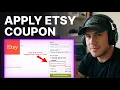 How To Use Coupon Code In Etsy 2026 Checkout Discounts