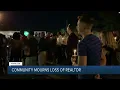Family friends hold candlelight vigil for Hampton Roads realtor killed in murder-suicide