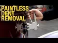 How to repair a dent with the Paintless Dent Removal Kit Eastwood
