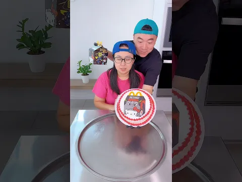 Happy Meal Cake vs Colorful Jelly Ice Cream Challenge!🍨#hellokitty #godzilla by Ethan Funny Family