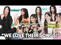 Download Lagu KATSEYE \u0026 ILLIT reaction to Le sserafim songs (proud to be their juniors)