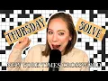 CUT THE BUTTTTTT Thursday Solve June 5 2025 NYT Crossword