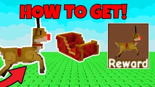 HOW TO GET RED-NOSED REINDEER PET & SLEIGH SHOWCASE in GROW A GARDEN! | Roblox
