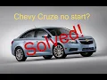 Chevy Cruze No Start Solved