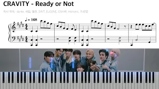 Download CRAVITY(크래비티) Ready or Not 피아노 커버 \u0026 악보 튜토리얼 MP3