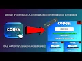 How to Make a Twitter Codes GUI in Roblox Studio